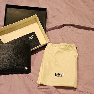 Montblanc Mens Wallet New / Never used with original box